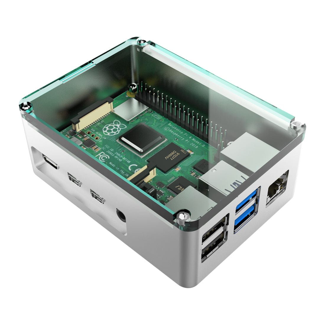 Anidees Raspberry Pi 4 Case - The Pi Hut