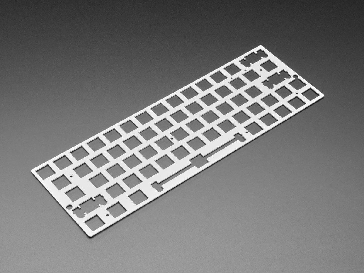 Anodized Aluminum Metal Keyboard Plate for 60% / GH60 Cases - The Pi Hut