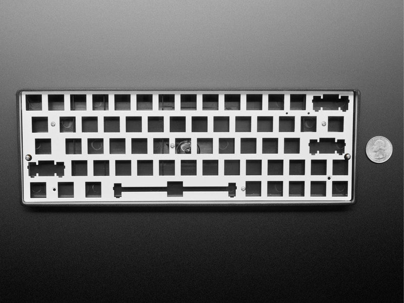 Anodized Aluminum Metal Keyboard Plate for 60 / GH60 Cases The Pi Hut