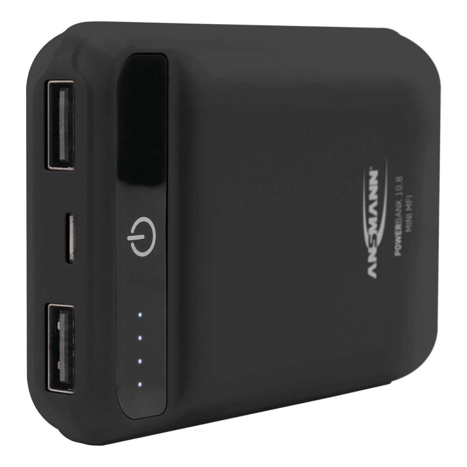 ANSMANN Power Bank 10.8 Mini (10,000mAh) - The Pi Hut