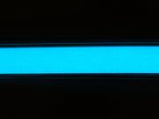 Aqua Electroluminescent (EL) Tape Strip - 100cm w/two connectors - The Pi Hut