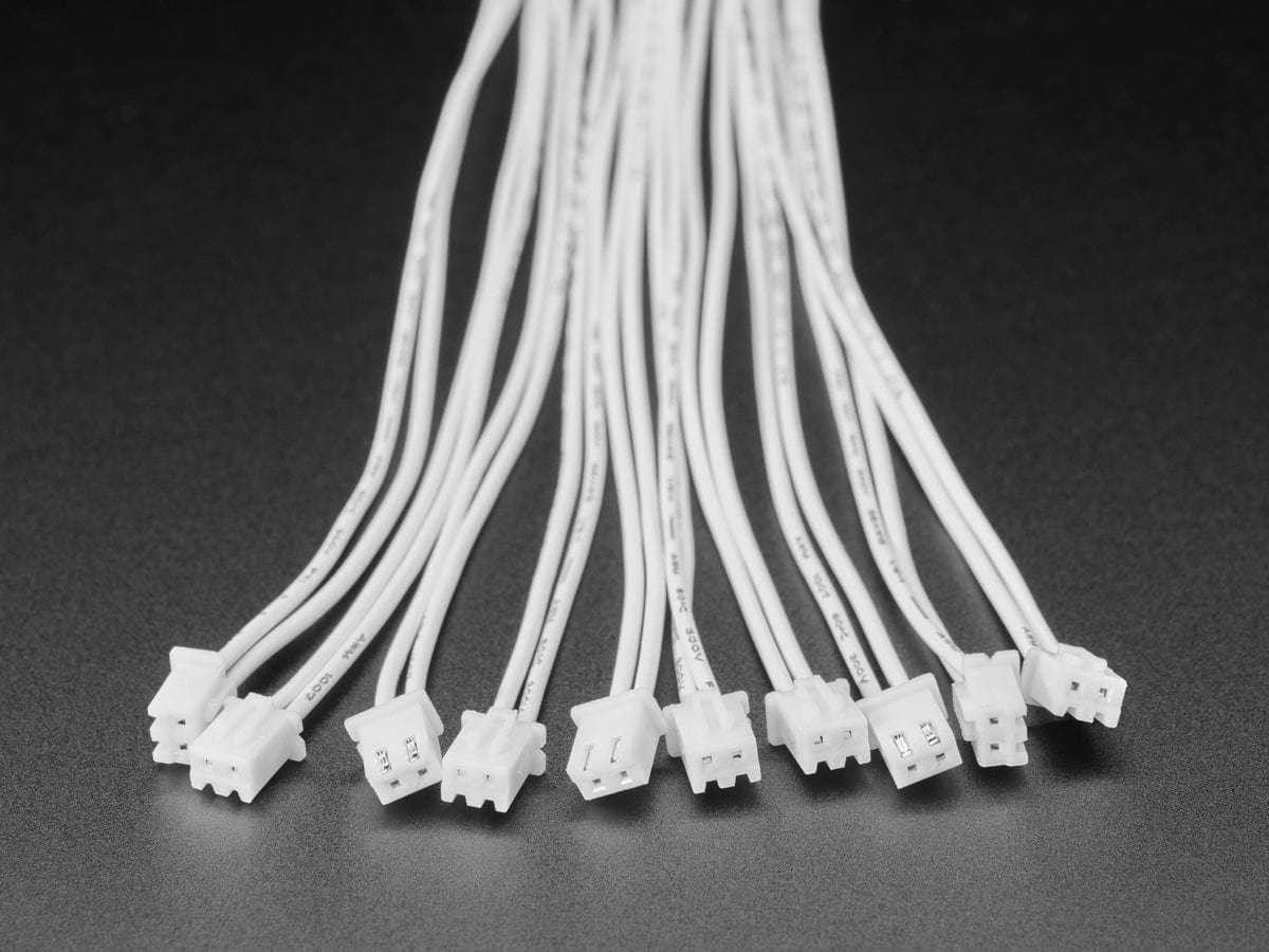 Arcade Button Quick-Connect Wire Pairs - 0.11" (10 pack) - The Pi Hut