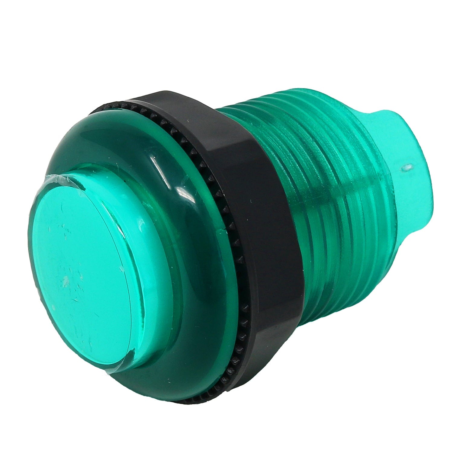 Arcade Button with LED - 30mm Translucent Green - The Pi Hut