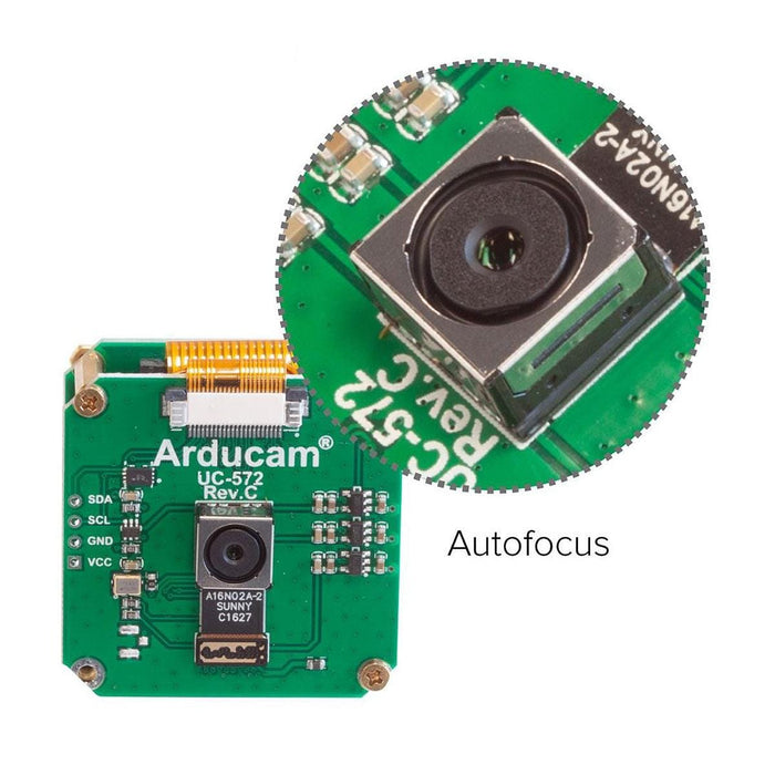 Arducam Pivariety 16MP IMX298 Colour Camera Module for Raspberry Pi ...