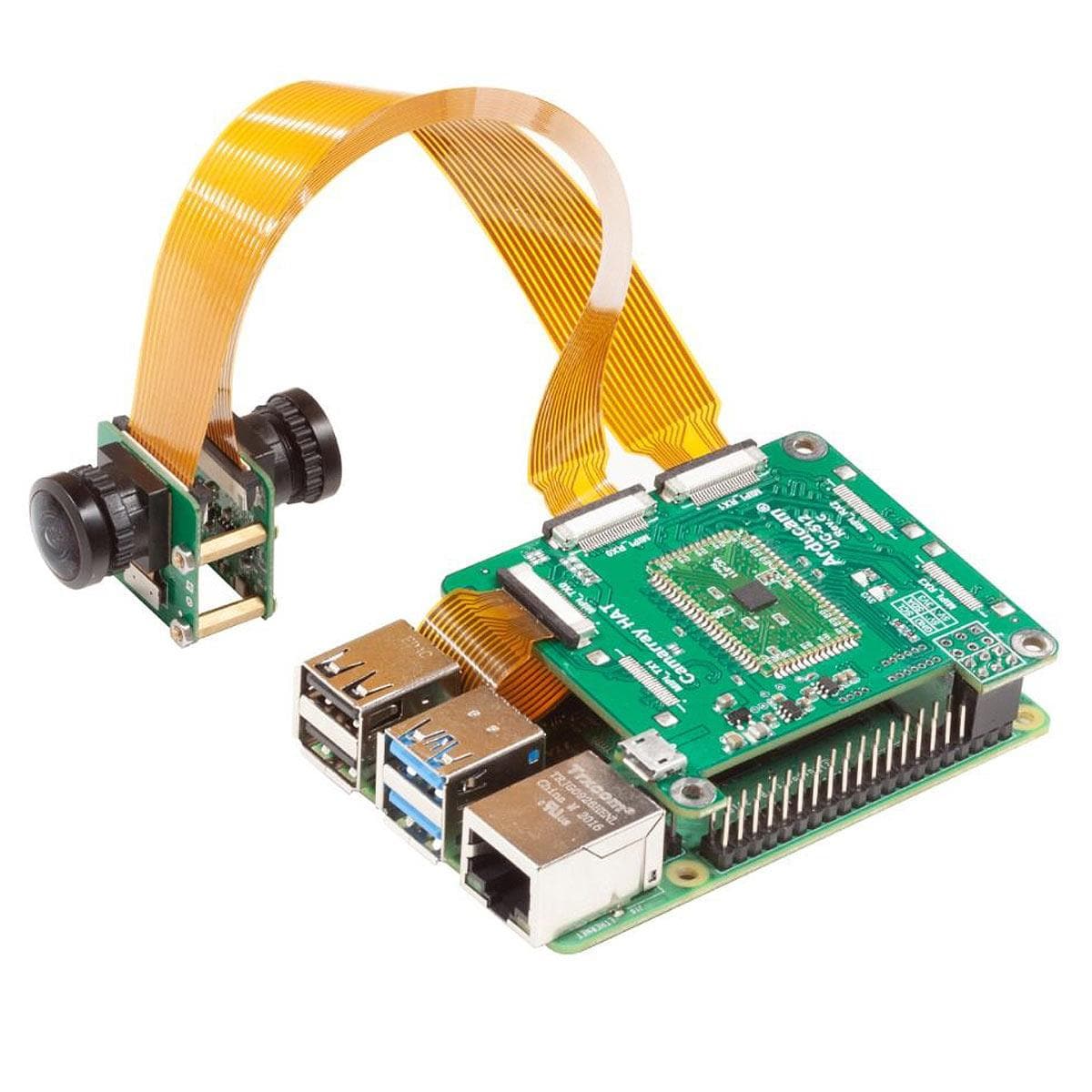 Arducam Pivariety 8MP Synchronized Stereo 360° Camera Kit for Raspberry Pi - The Pi Hut