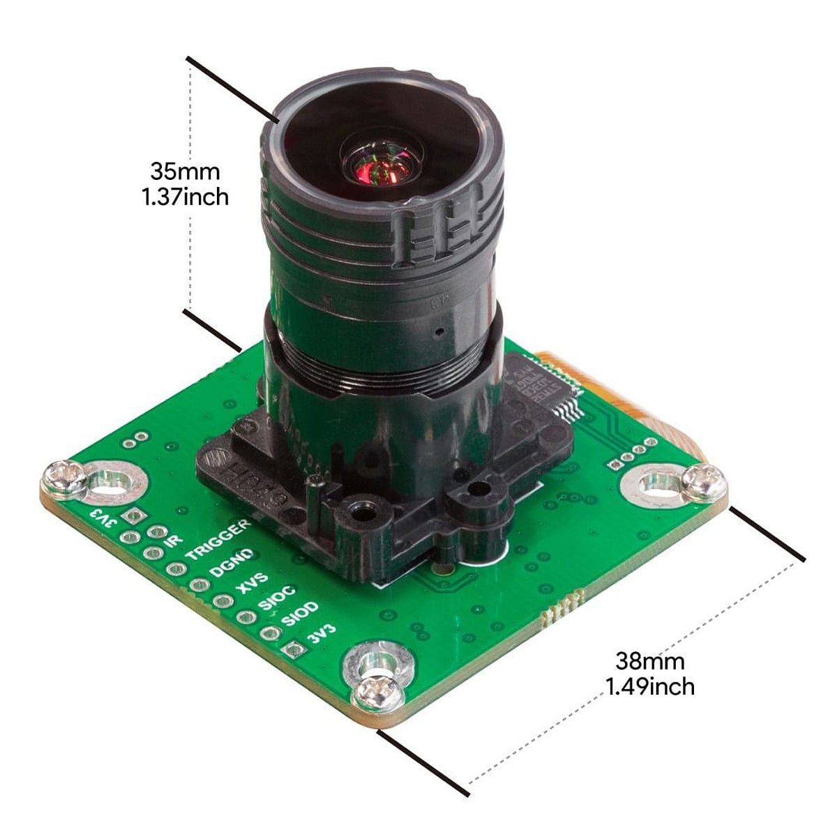 Arducam Pivariety Ultra Low Light Wide-angle STARVIS IMX462 Camera Module for Raspberry Pi - The Pi Hut