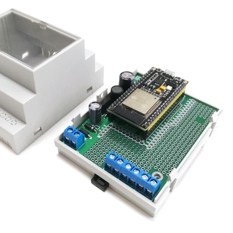 ArduiBox ESP - ESP32 Prototyping DIN Rail Case (inc. ESP32 Board) - The Pi Hut