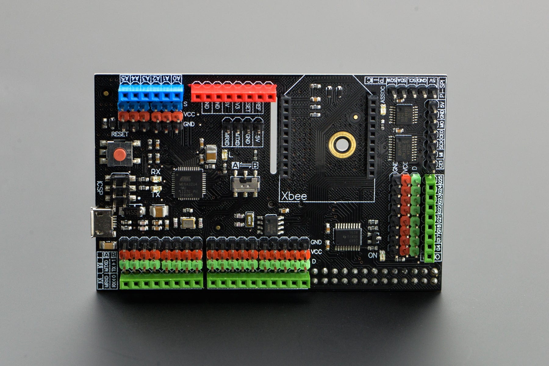 Arduino Expansion Shield for Raspberry Pi model B - The Pi Hut