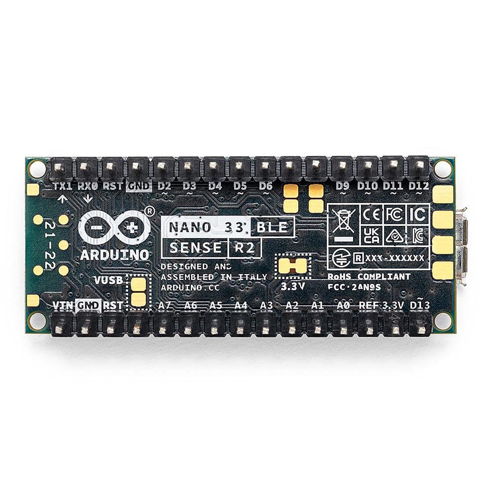 Arduino Nano 33 BLE Sense REV2 (with headers) - The Pi Hut