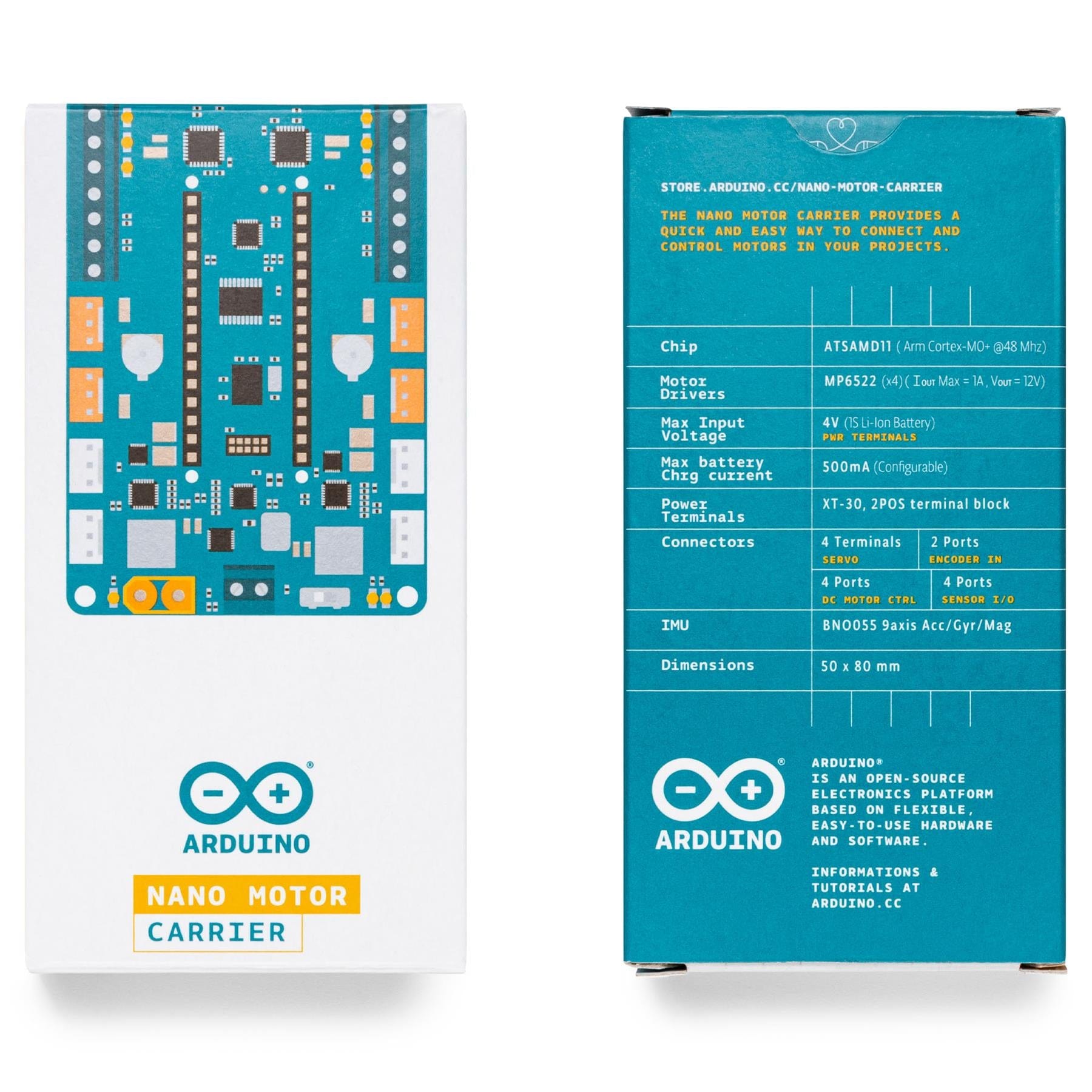 Arduino Nano Motor Carrier - The Pi Hut