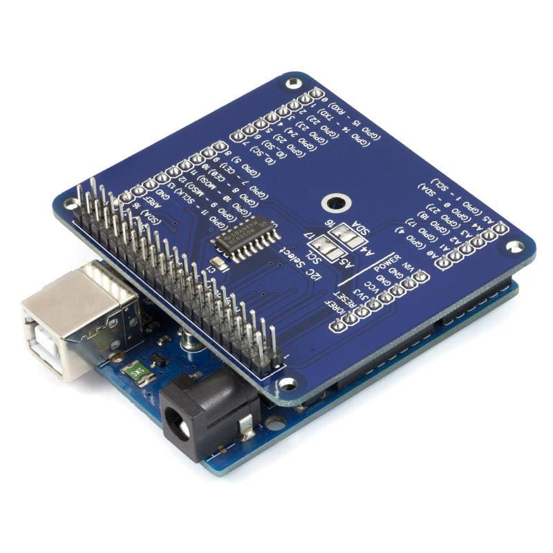Arduino Uno to Raspberry Pi Adapter - The Pi Hut