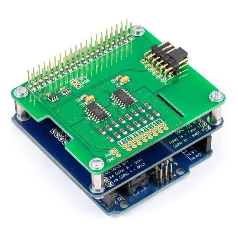 Arduino Uno to Raspberry Pi Adapter - The Pi Hut