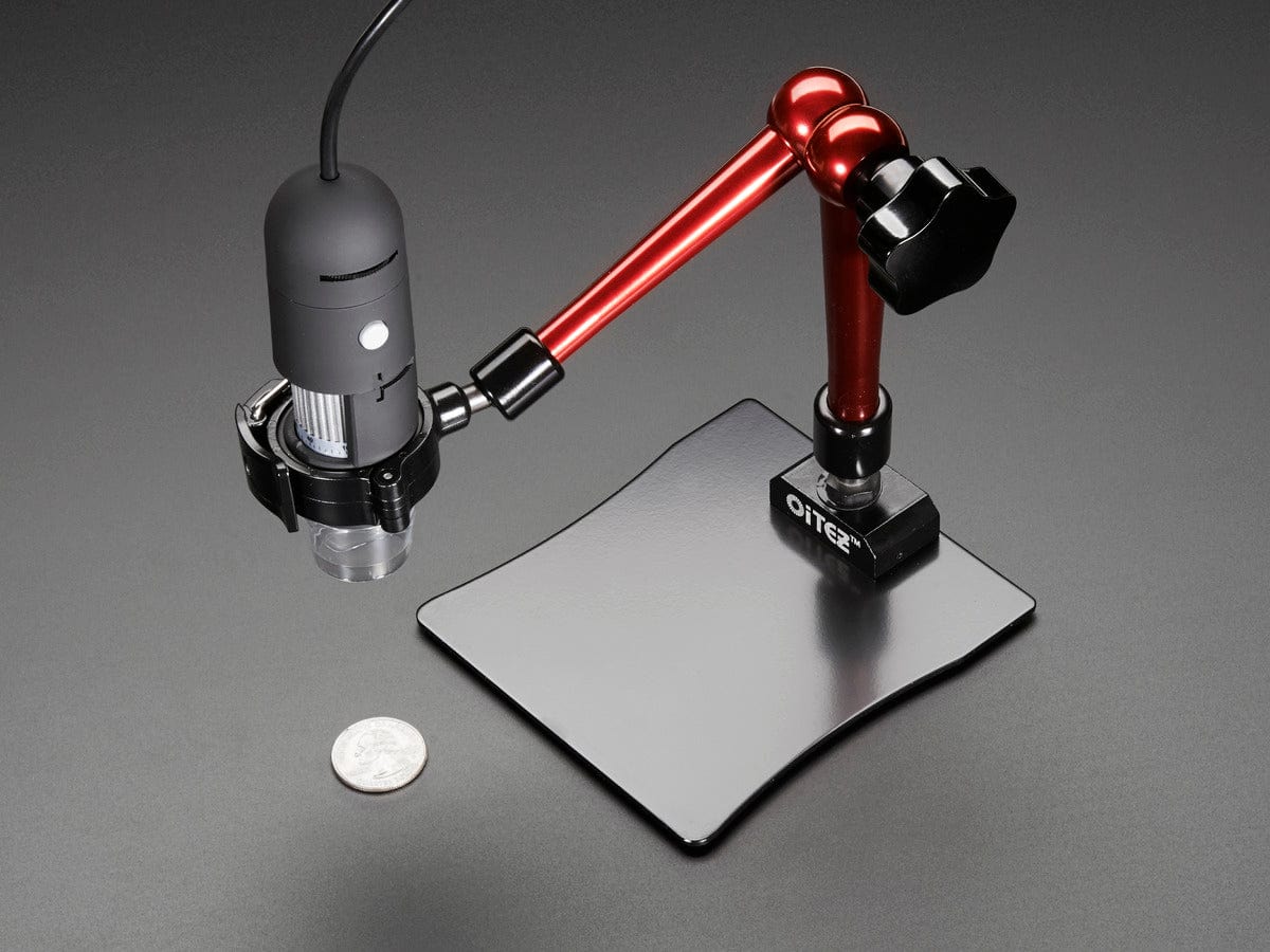 Articulated Arm Stand for USB Microscope - The Pi Hut