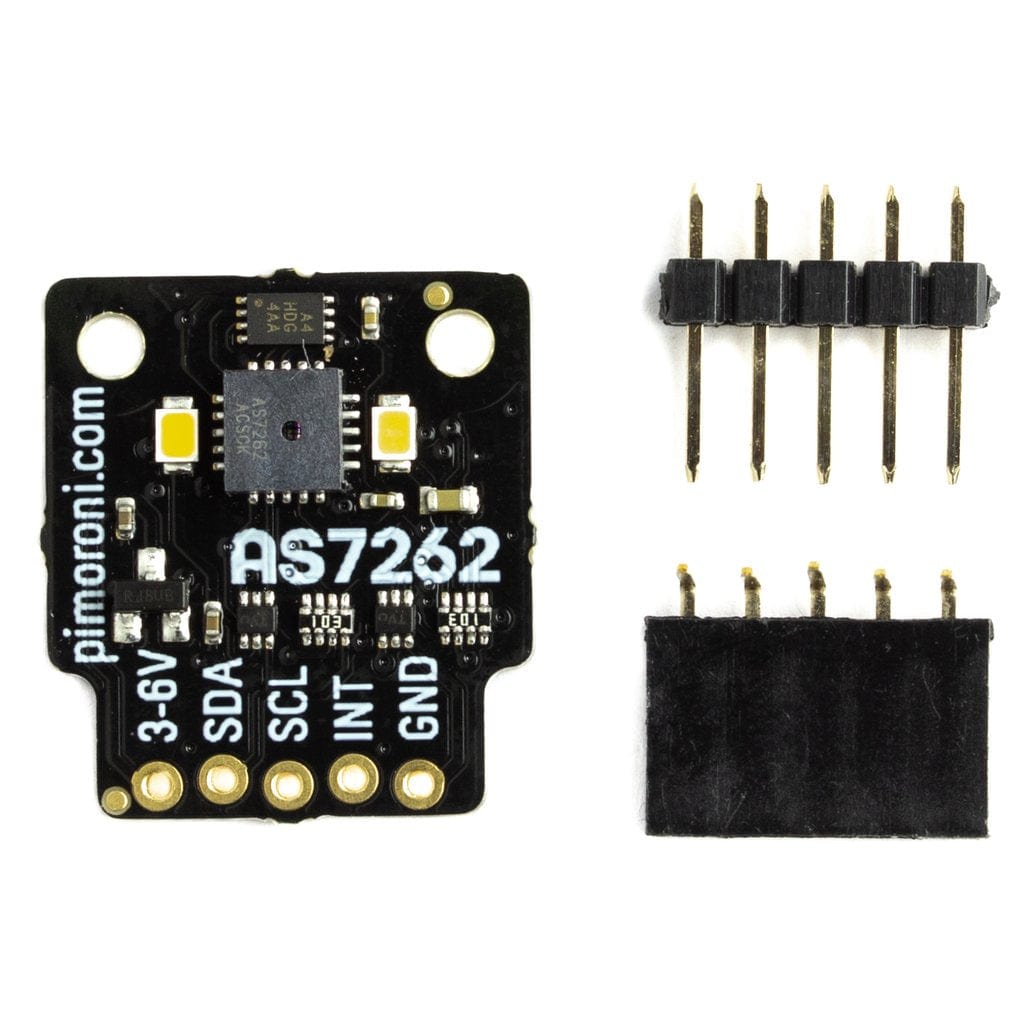 AS7262 6-channel Spectral Sensor (Spectrometer) Breakout - The Pi Hut