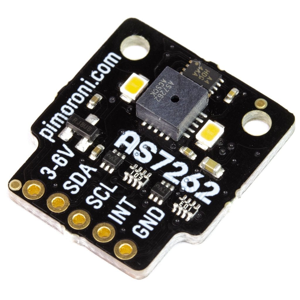 AS7262 6-channel Spectral Sensor (Spectrometer) Breakout - The Pi Hut