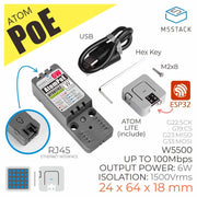 ATOM PoE Kit with W5500 (HY601742E) - The Pi Hut