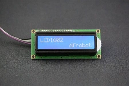 Basic 16x2 Character LCD - White on Blue 5V - The Pi Hut