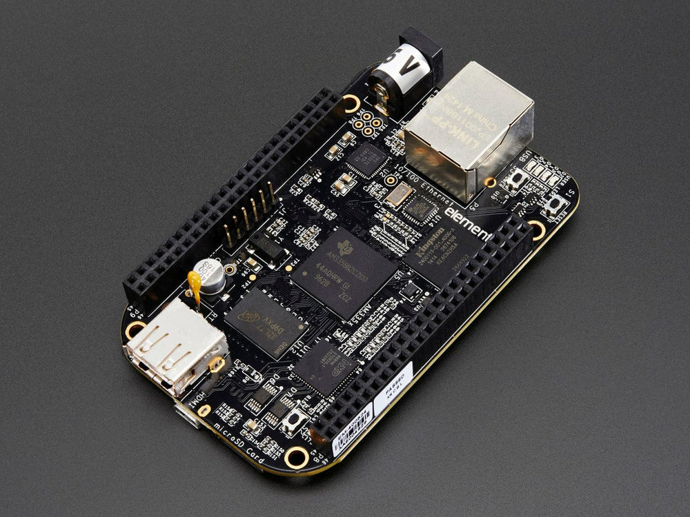 BeagleBone Black Rev C - 4GB - Pre-installed Debian - The Pi Hut