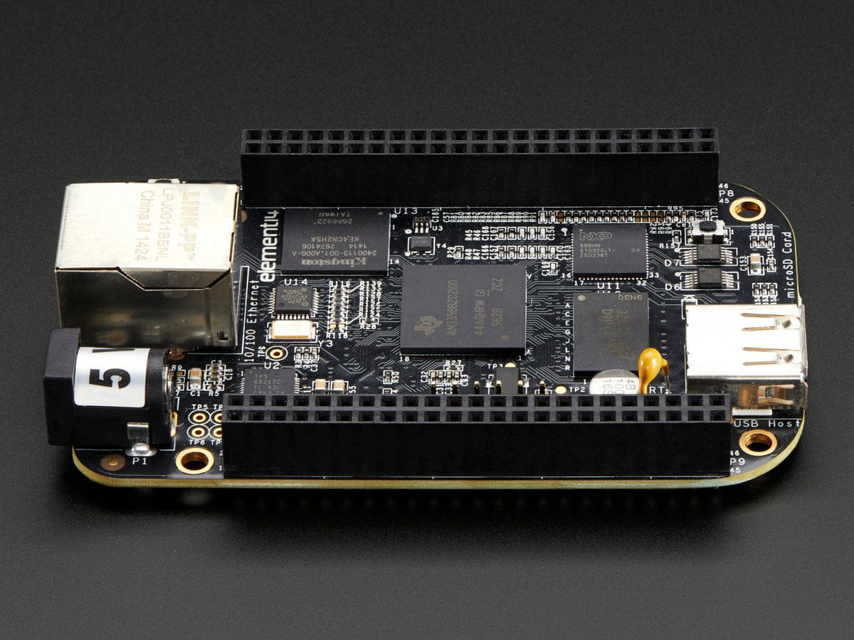 BeagleBone Black Rev C - 4GB - Pre-installed Debian - The Pi Hut