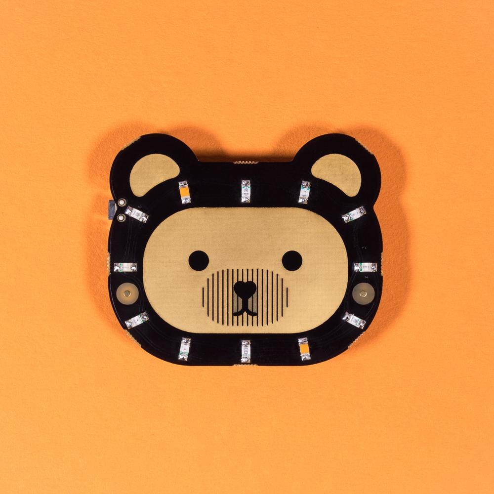 Bearables Bear LED Badge - The Pi Hut