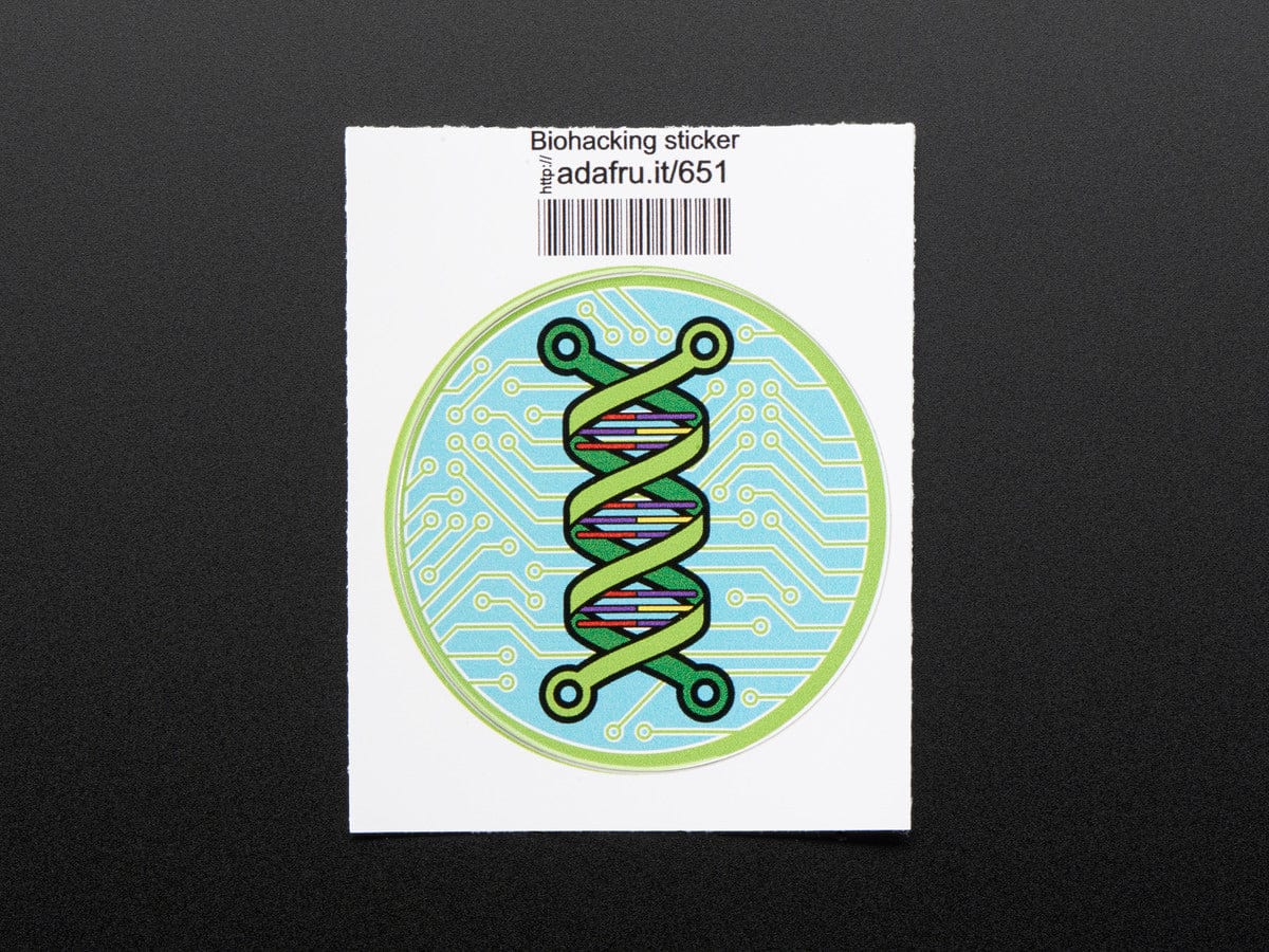 Biohacking - Sticker! - The Pi Hut