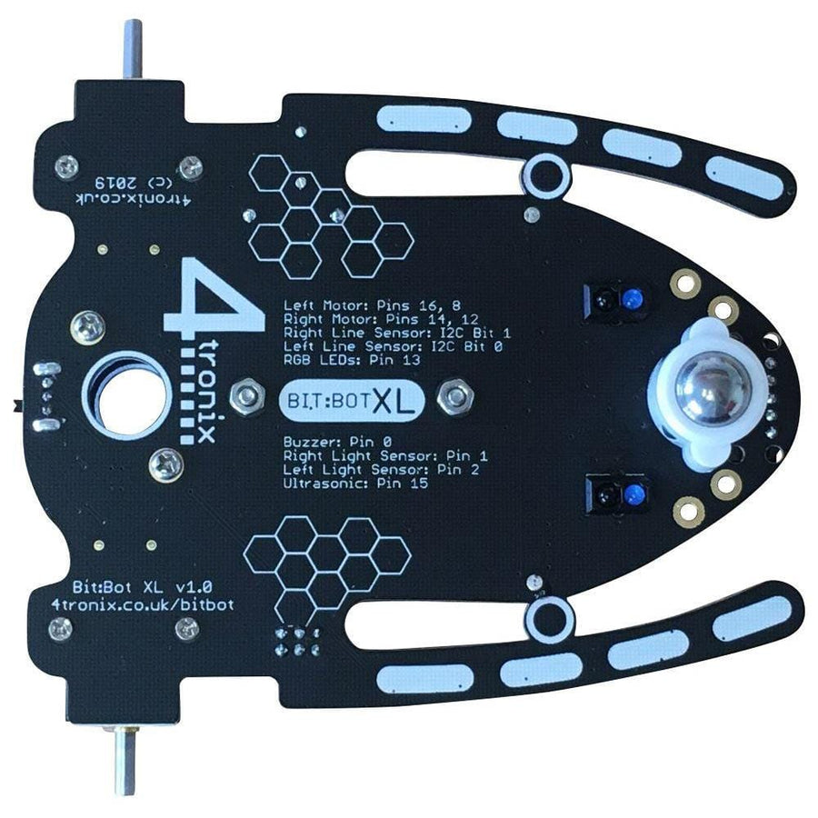 Bitbot Mini Bit Bit:Bot XL Robot Kit for the micro:bit - The Pi Hut