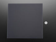 Black LED Diffusion Acrylic Panel 12" x 12" - 0.1" / 2.6mm thick - The Pi Hut