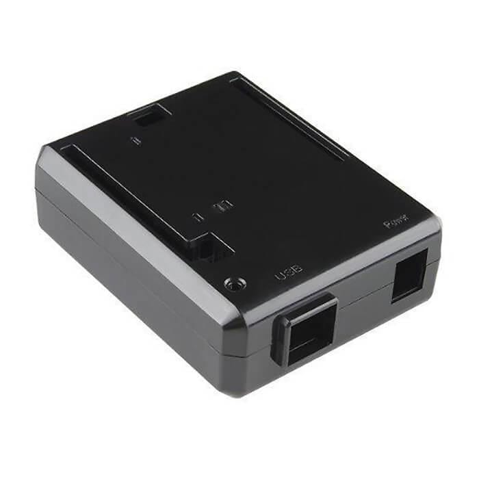 Black Protective case for Arduino Uno - The Pi Hut