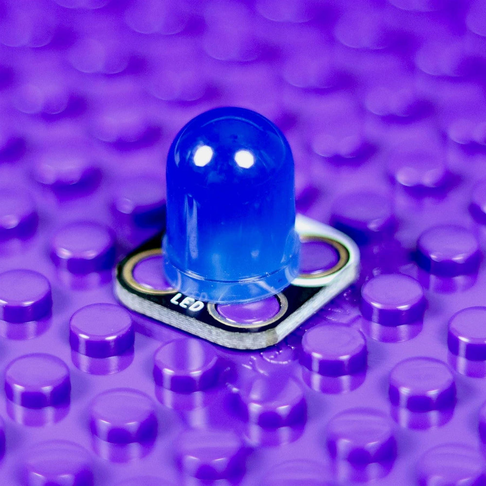 Blue Jumbo Diffused LED Chip - The Pi Hut