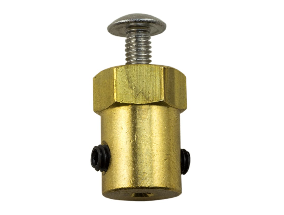 Brass Motor Shaft Hub - 3mm - The Pi Hut