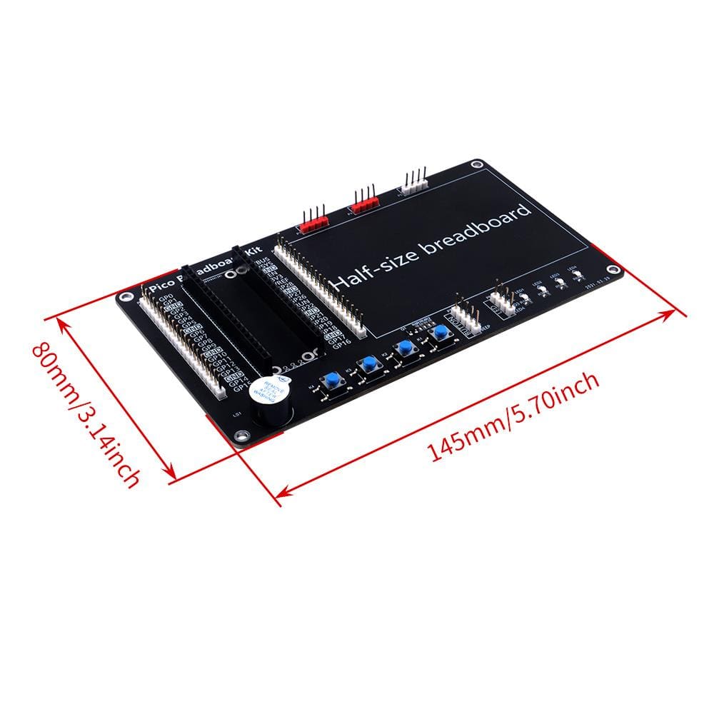 Breadboard Kit for Raspberry Pi Pico - The Pi Hut