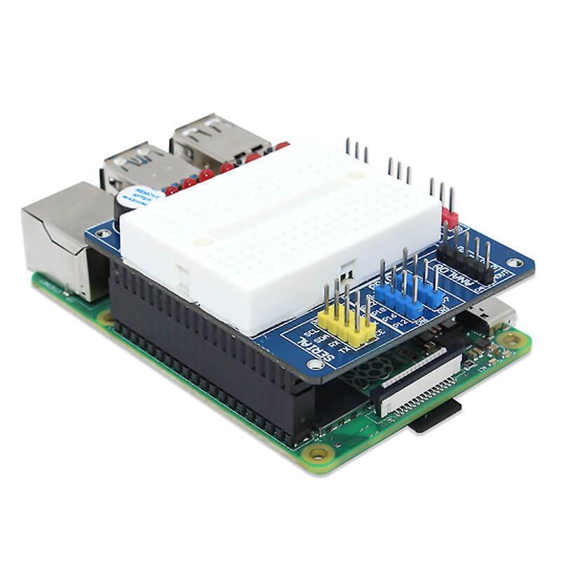 BreadPi - Multipurpose HAT for Raspberry Pi - The Pi Hut