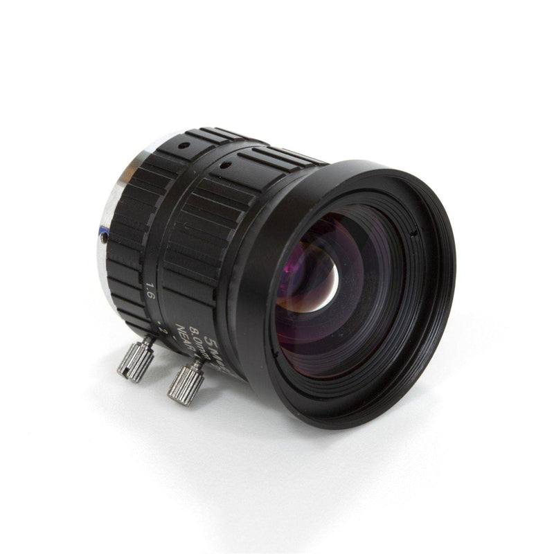 C-Mount Lens for Raspberry Pi HQ Camera - 8mm Focal Length - The Pi Hut