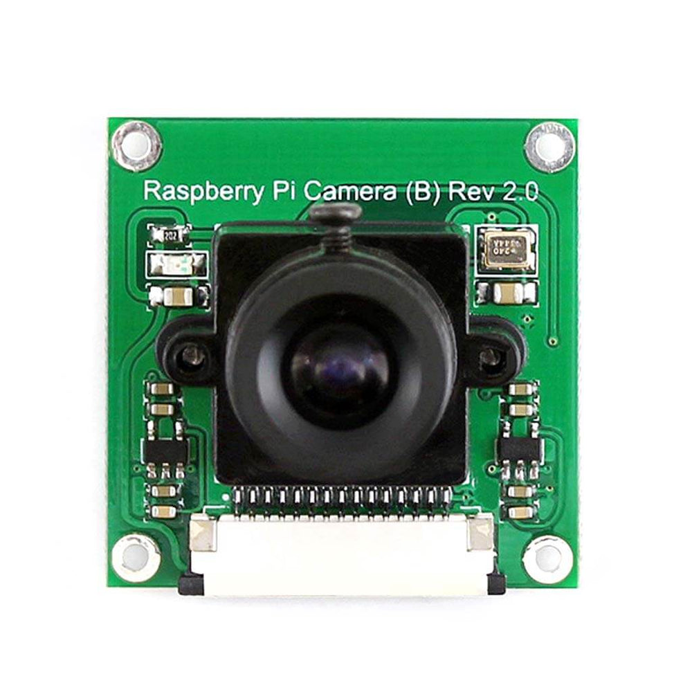 Camera Board for Raspberry Pi - Adjustable-Focus Lens (5MP) - The Pi Hut