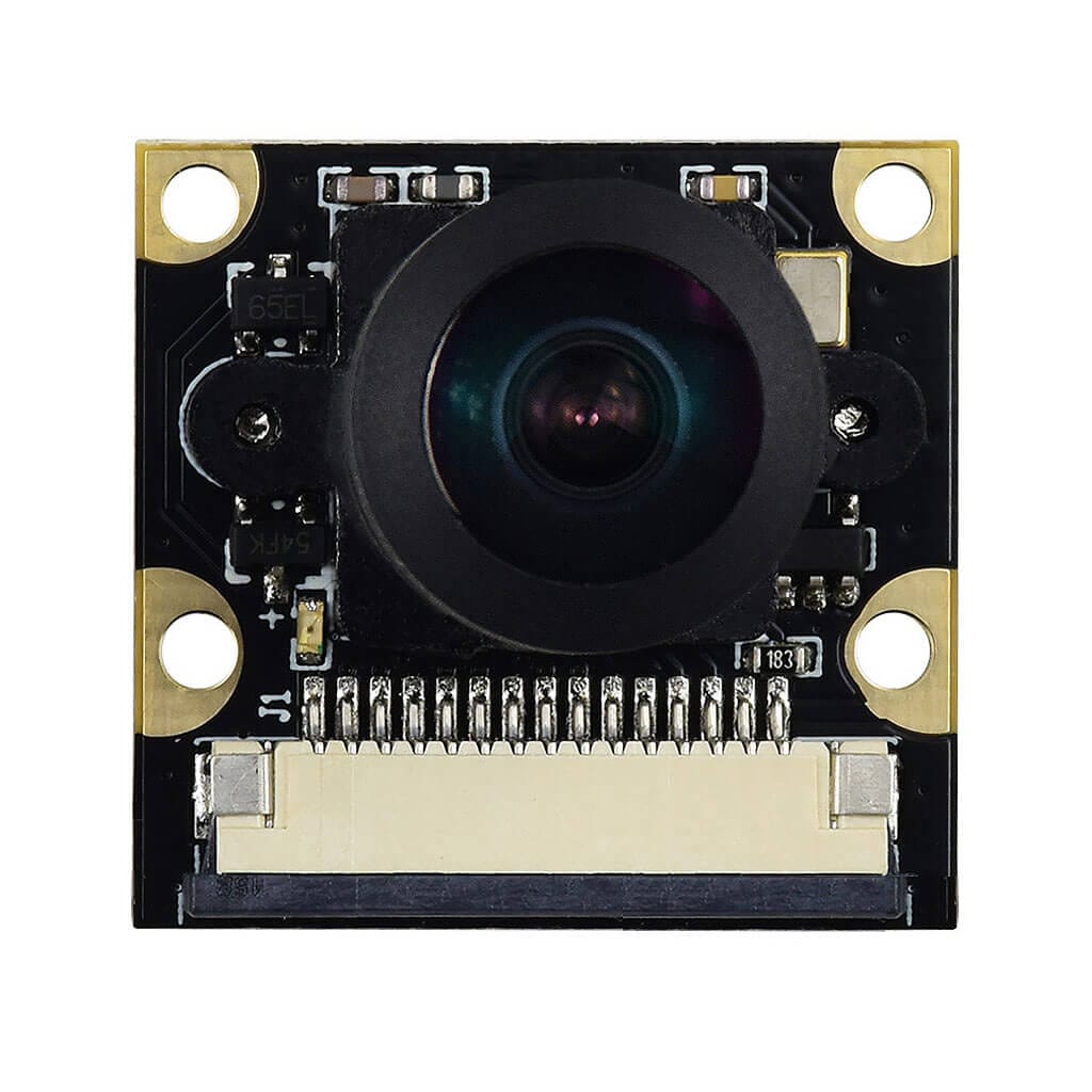 Camera Board for Raspberry Pi - Fisheye 160° Lens (5MP) - The Pi Hut