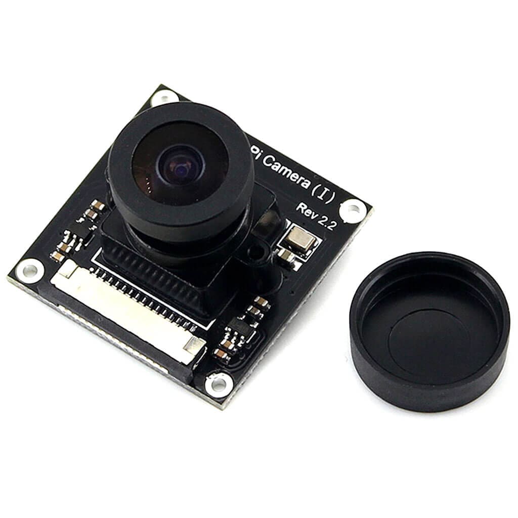 Camera Board for Raspberry Pi - Fisheye 170° Lens (5MP) - The Pi Hut