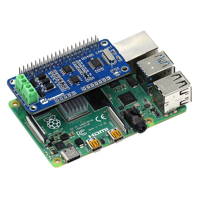 CAN HAT for Raspberry Pi (RS485) - The Pi Hut