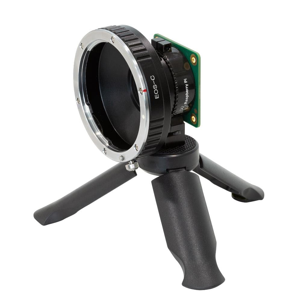 Canon EOS to C-Mount Lens Adapter for Raspberry Pi HQ Camera - The Pi Hut