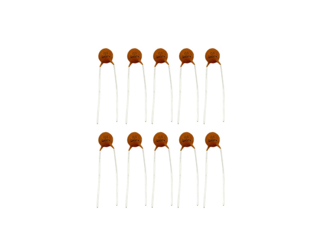 Capacitor - 0.01 µF (10 Pack) - The Pi Hut