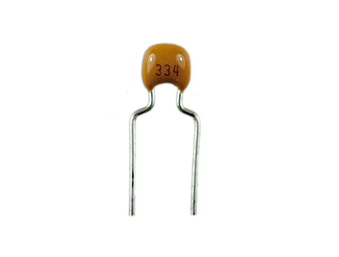 Capacitor - 0.33 µF (10 Pack) - The Pi Hut