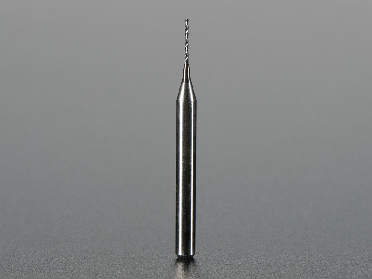 Carbide Square End Mill - 1/8" Shaft - 0.6mm Diameter - The Pi Hut