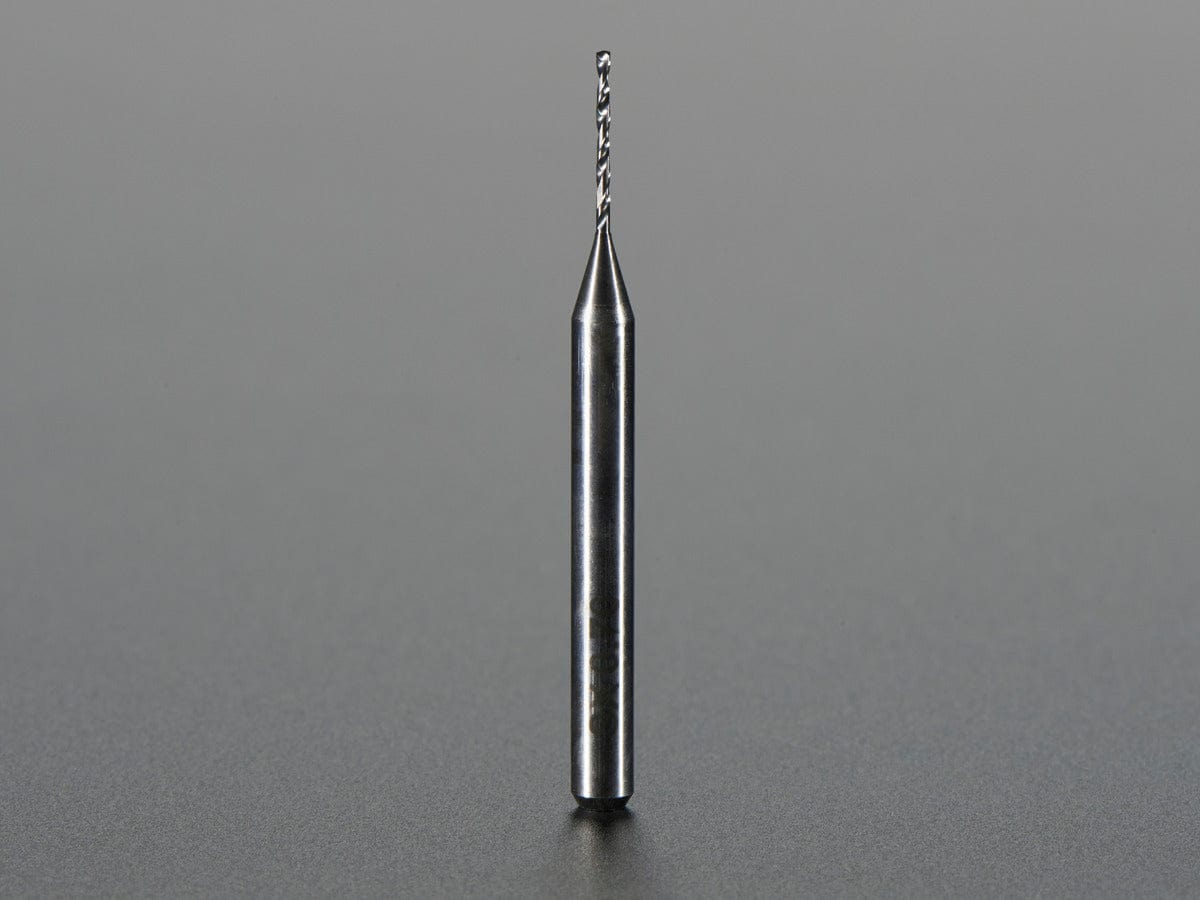 Carbide Square End Mill - 1/8" Shaft - 0.7mm Diameter - The Pi Hut