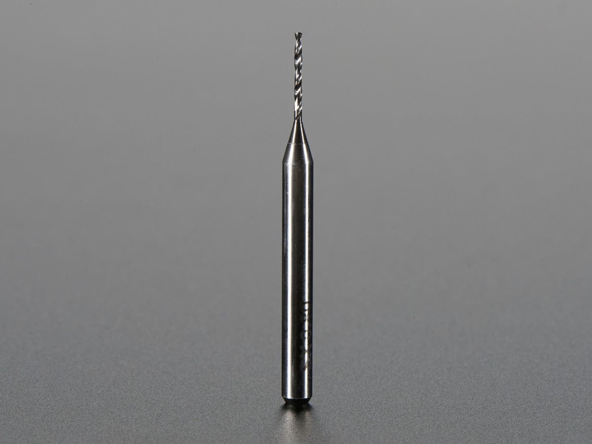 Carbide Square End Mill - 1/8" Shaft - 0.8mm Diameter - The Pi Hut