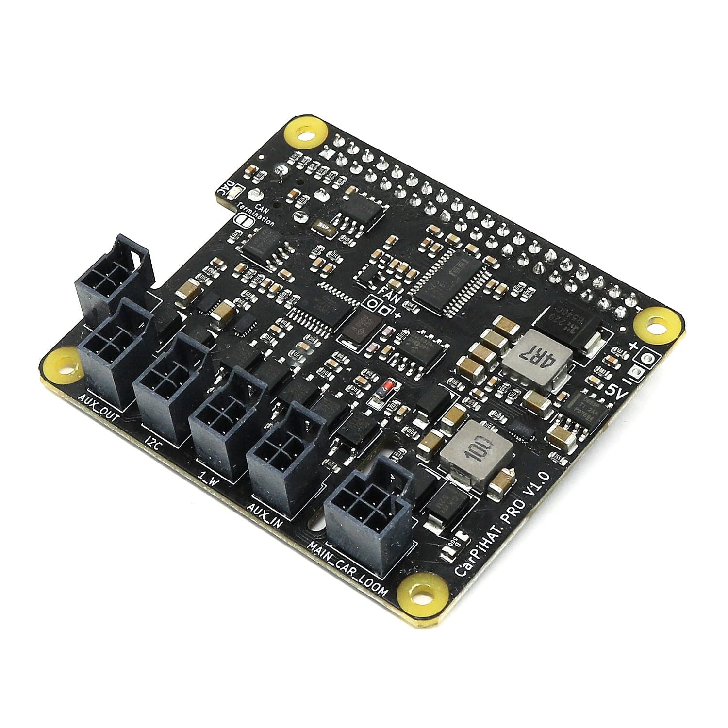 CarPiHAT PRO - Car Interface + DAC for Raspberry Pi - The Pi Hut