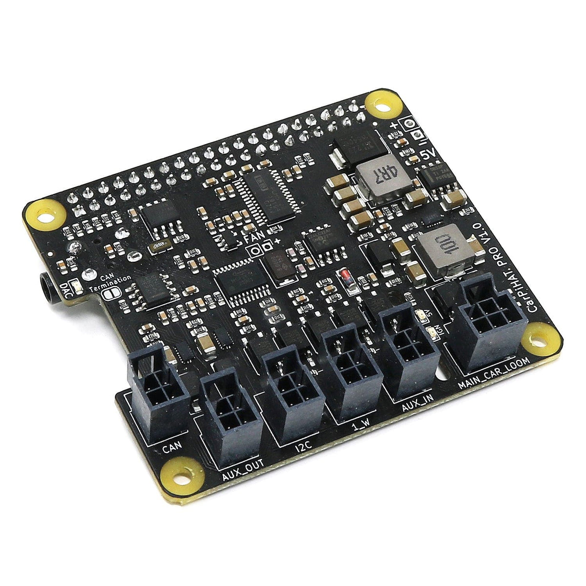 Custom Raspberry Pi Car Interface CarPiHAT PRO - Car Interface + DAC for Raspberry Pi [Discontinued ...