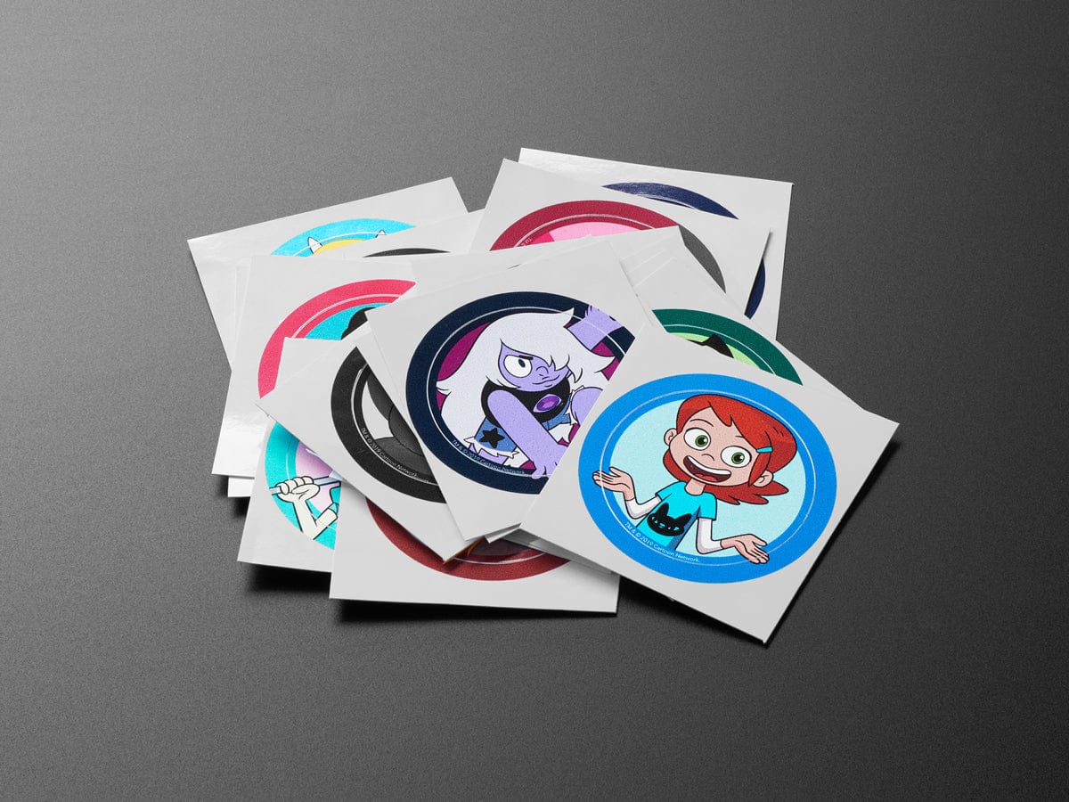 Cartoon Network Sticker Set for Circuit Playground Express - The Pi Hut