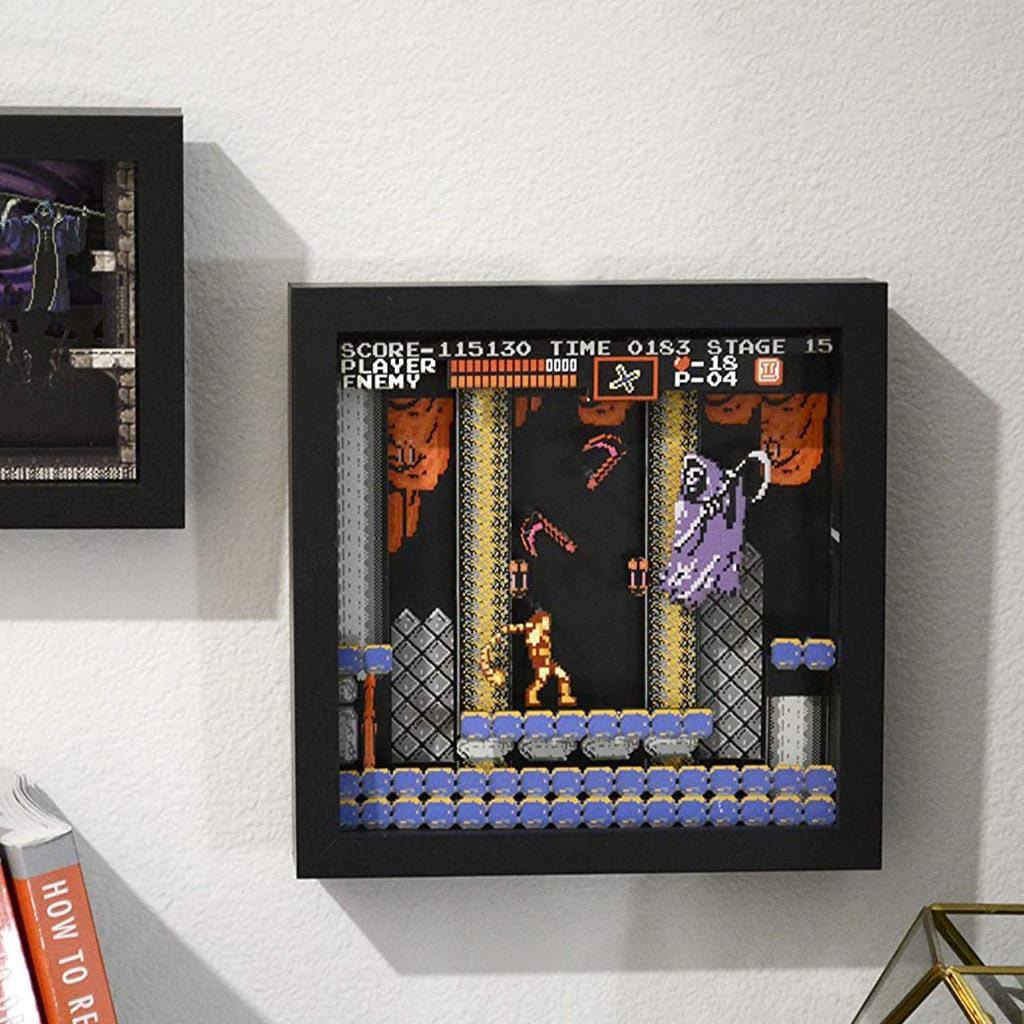 Castlevania Reaper Pixel Frame (9x9") - The Pi Hut