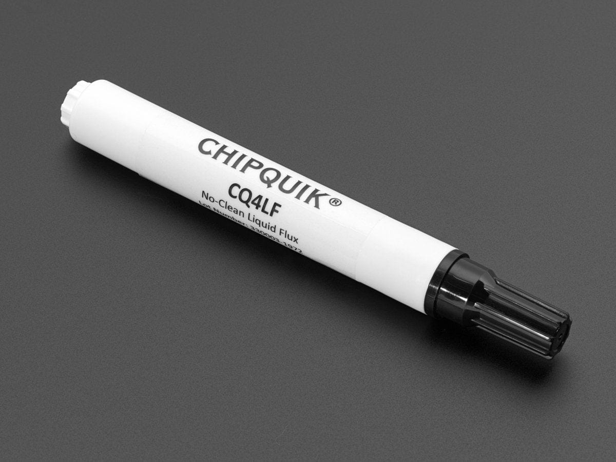 Chip Quik No-Clean Liquid Flux Pen – 10ml Pen w/ Tip - The Pi Hut