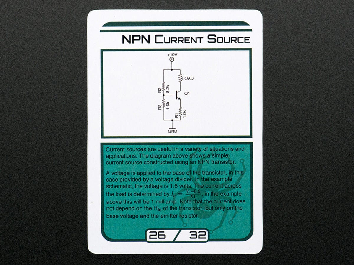 Circuit Patterns Trading Cards from Arachnid Labs - The Pi Hut