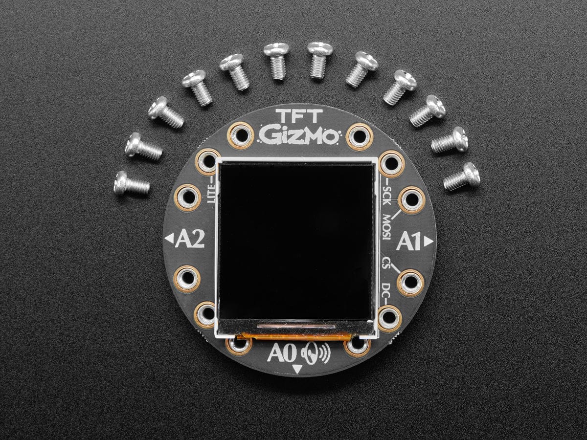 Circuit Playground TFT Gizmo - Bolt-on Display + Audio Amplifier - The Pi Hut